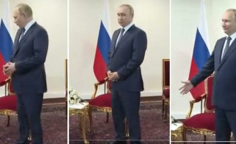 ERDOGAN OSTAVIO PUTINA DA ČEKA: Ruski predsednik se unervozio, pogledajte kako je reagovao (VIDEO)