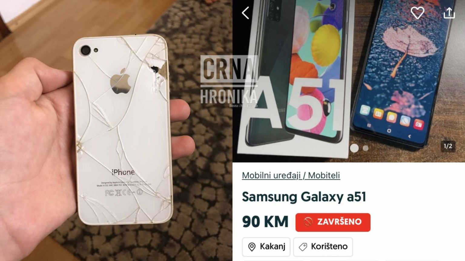 AHMEDA PREVARIO BILAL: “UMJESTO SAMSUNGA, POSLAO MU SLUPAN IPHONE PA GA BLOKIRAO”