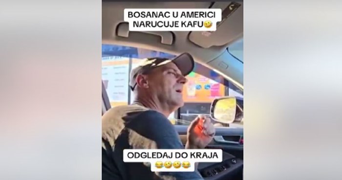Video Bosanca koji naručuje kafu u SAD-u do suza je nasmijao mreže, hit je!